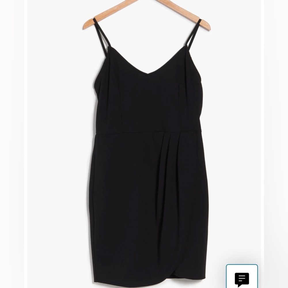 ✨bebe Tulip Hem Scuba Knit Dress